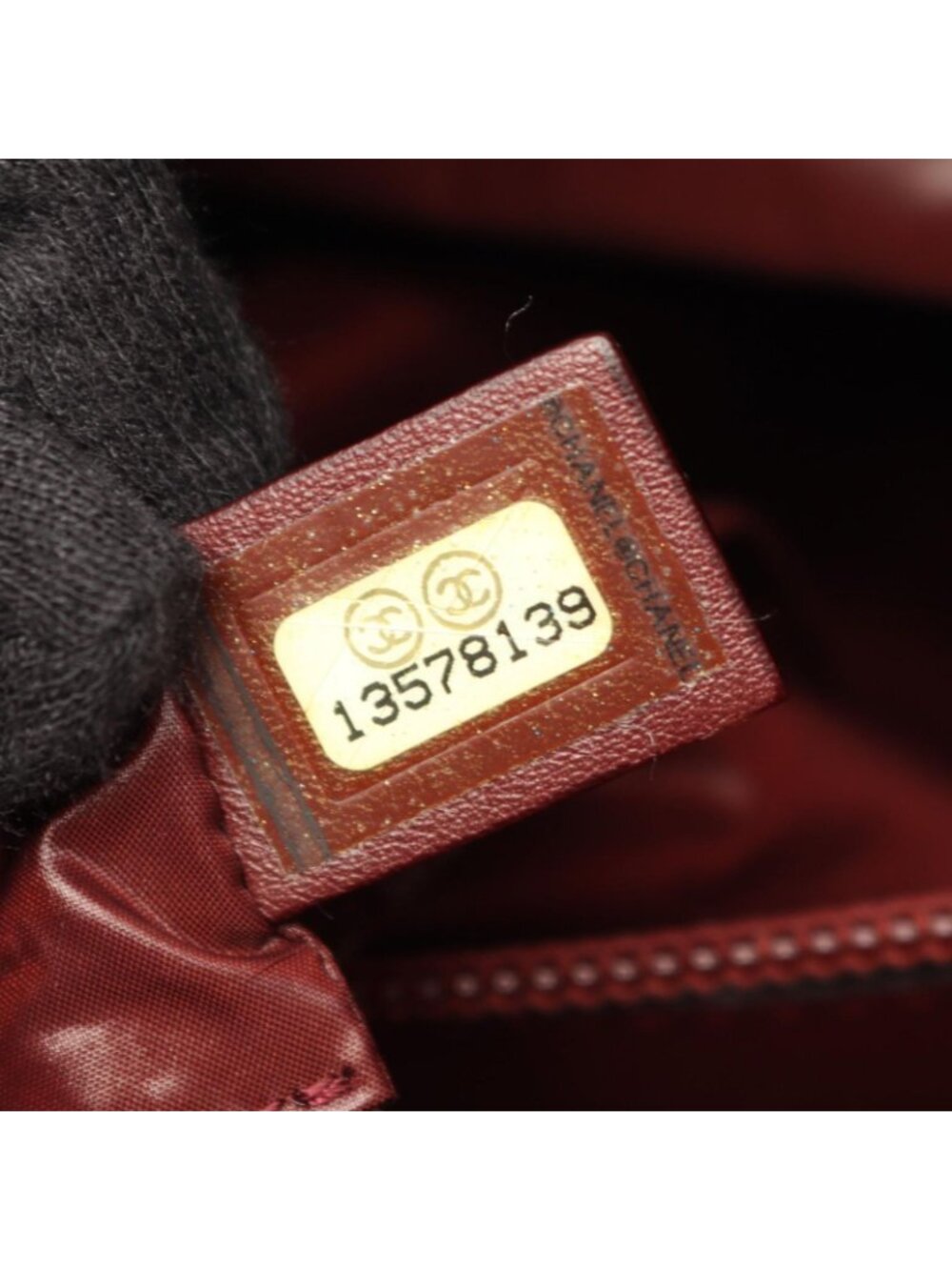 ★SOLD★ Chanel Tote Coco Cocoon MM Black Nylon Leather - Picture 5 of 9